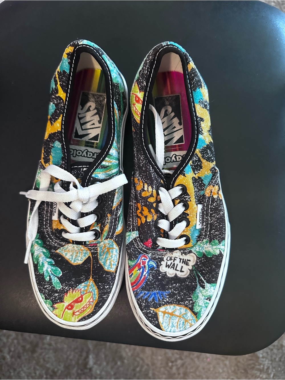 Vans Black Multicolor crayola limited edition Sneakers